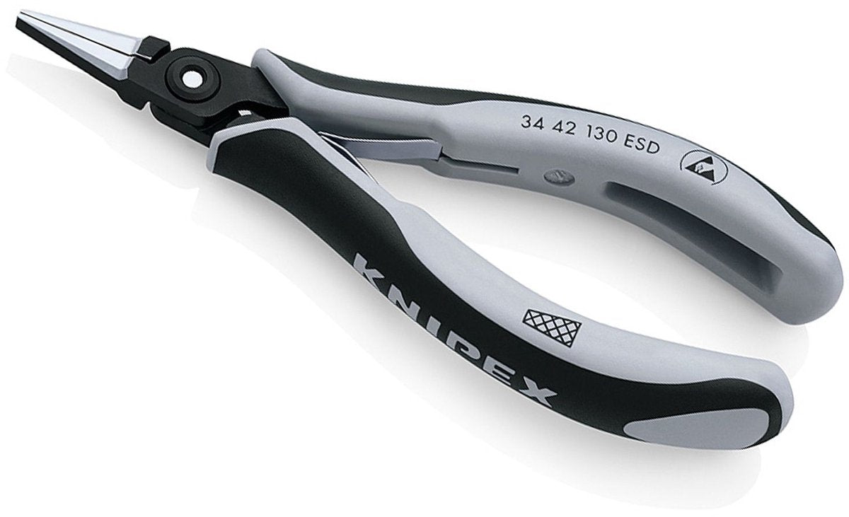 Knipex alicates para electrónica de precisión esd planos - 3442130esd