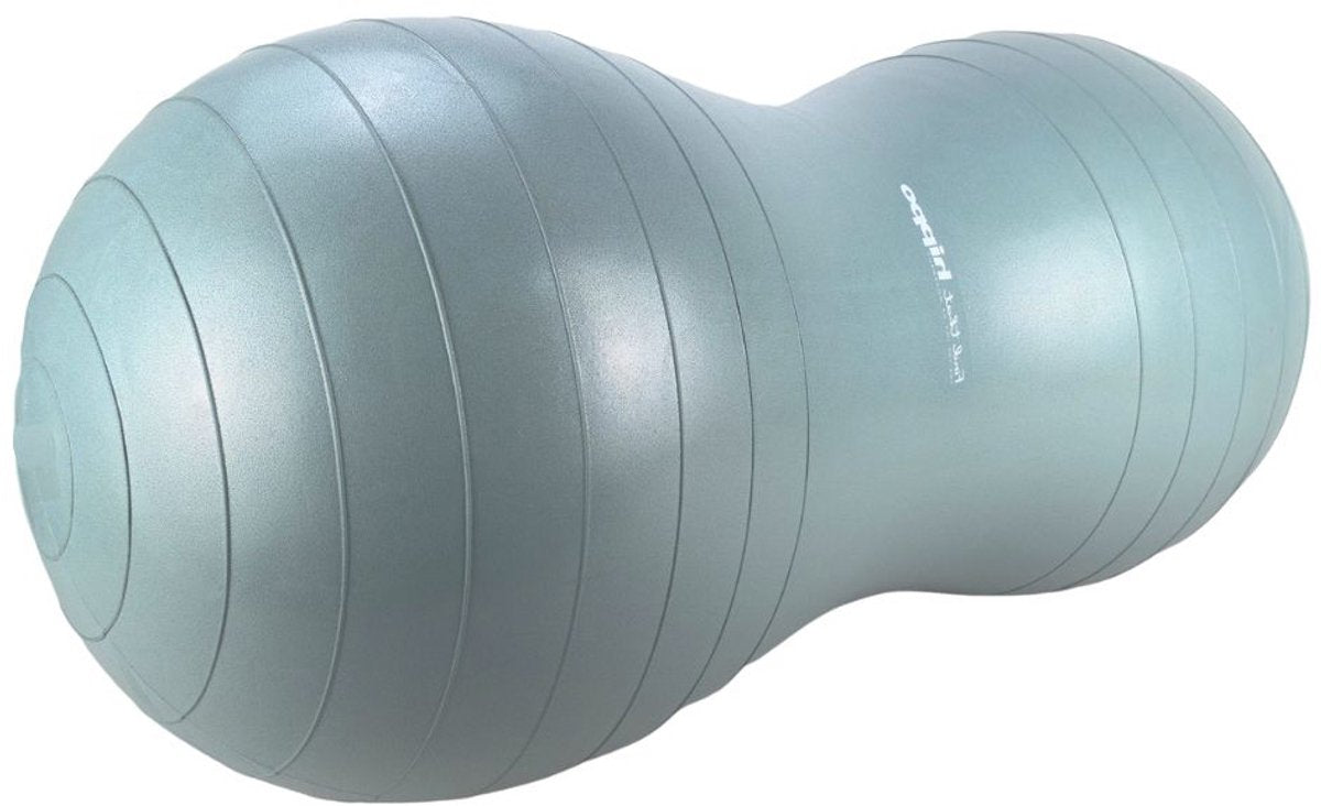 Encuentra esa pelota de equilibrio de hipopótamo para niños - bola de maní azul mañana - 50×50×100 cm - bomba incluida - equilibrio de habilidades motoras - 3+