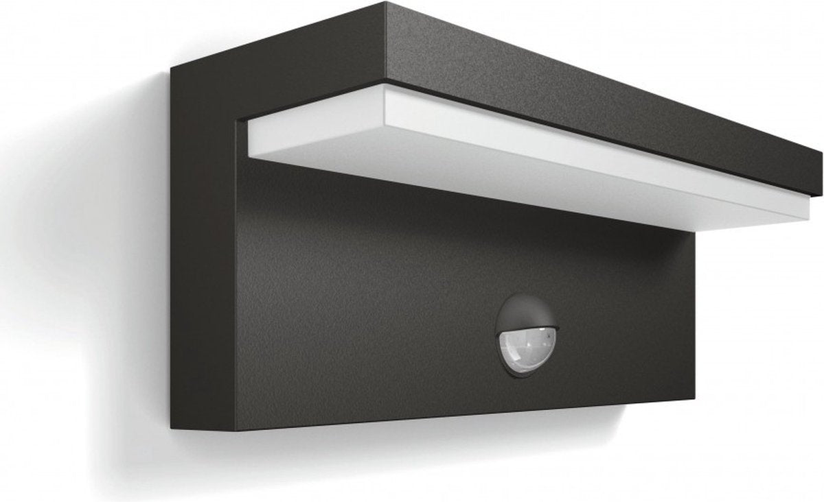 Philips LED Philips Bustan aplique de exterior - con sensor - antracita