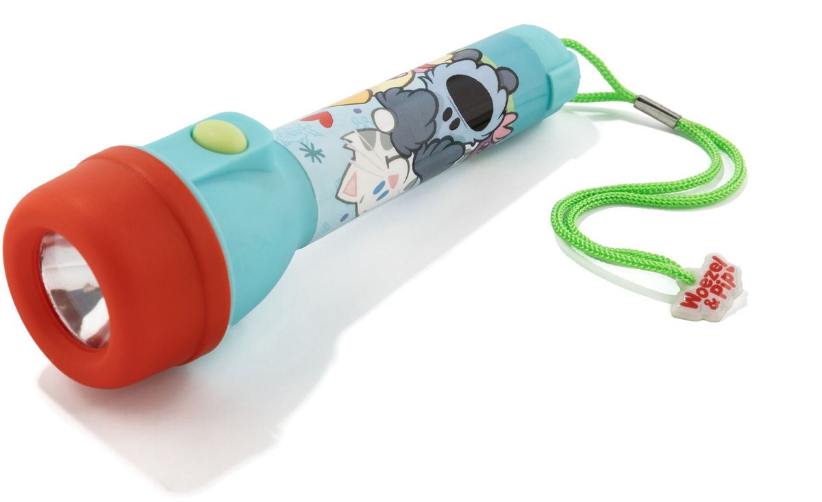 Torcia Woezel e pip woezel pip - torcia giocattolo per bambini - luce flash