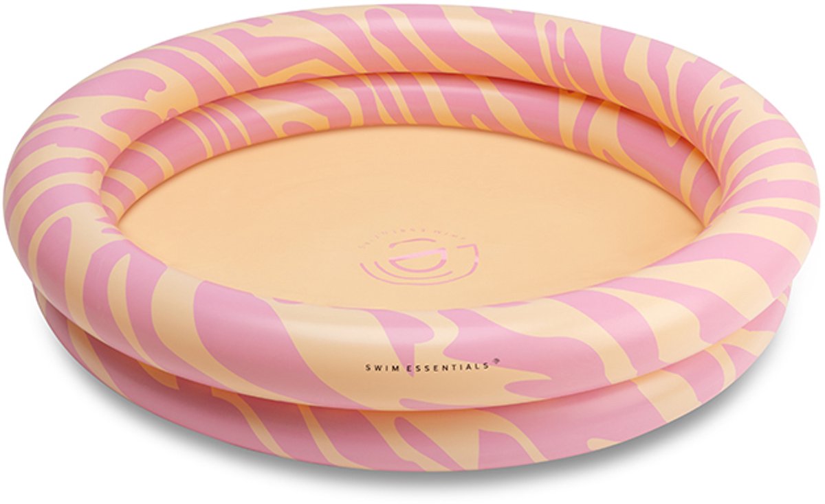 Swim essentials - zwembad - ø100 cm - rose gold - panterprint - kind