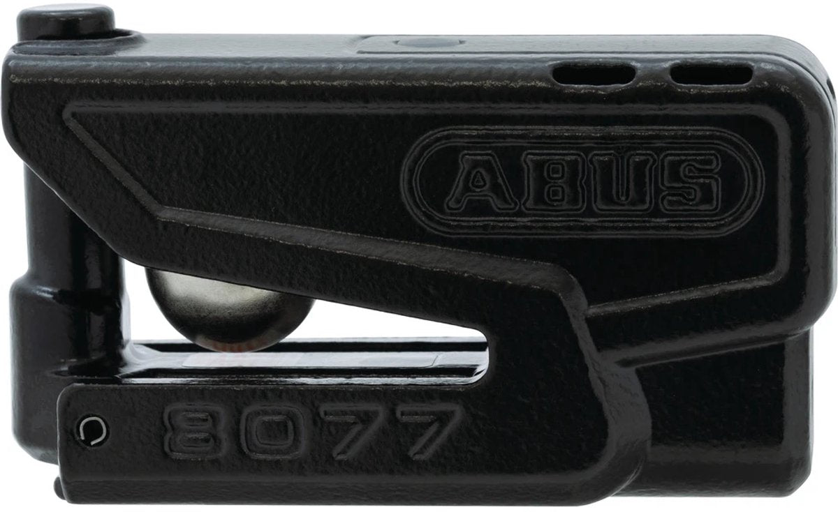 Abus motorslot schijfremslot met alarm - granit™ detecto xplus 8077 2.0 - security level 18 - zwart - geschikt voor motoren - scooters
