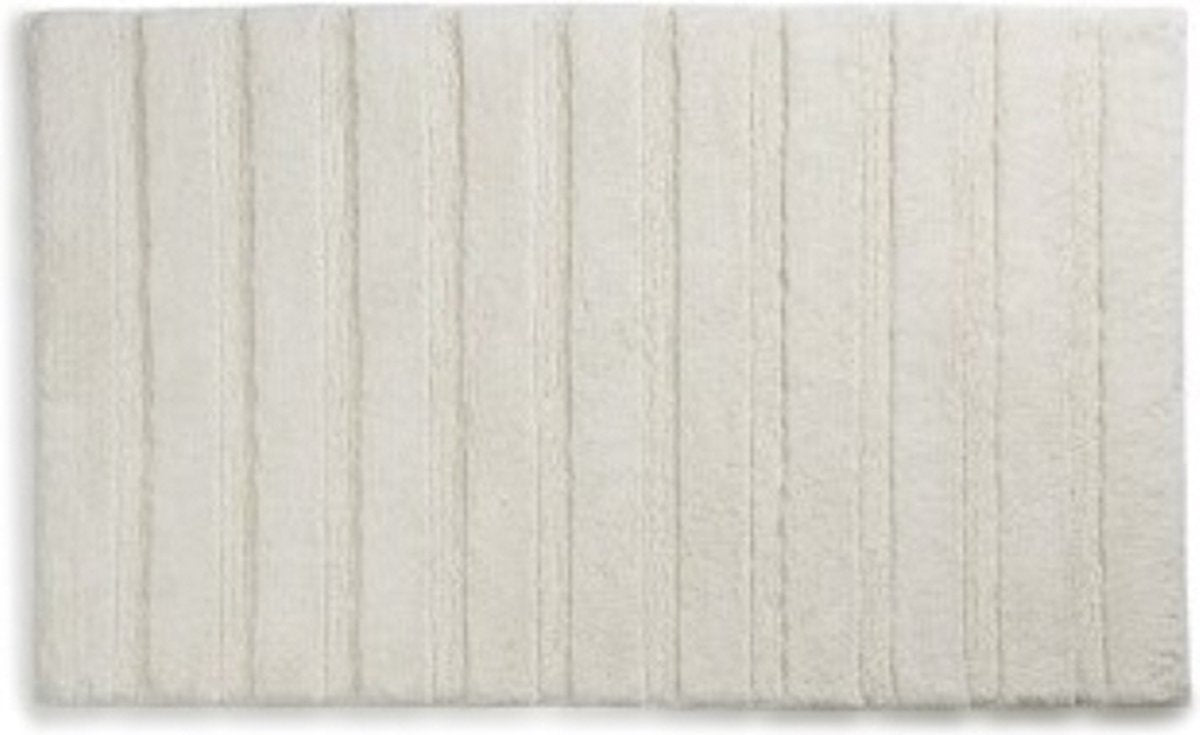 Kela badkamer - megan badmat 65x55 cm - katoen - wit