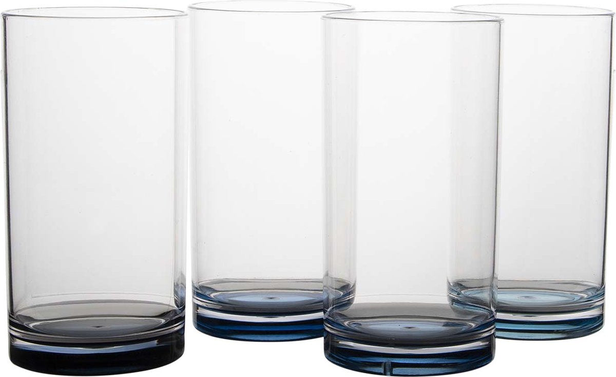 Gimex - linea color - long drink - sky - 480 ml - 4 pezzi