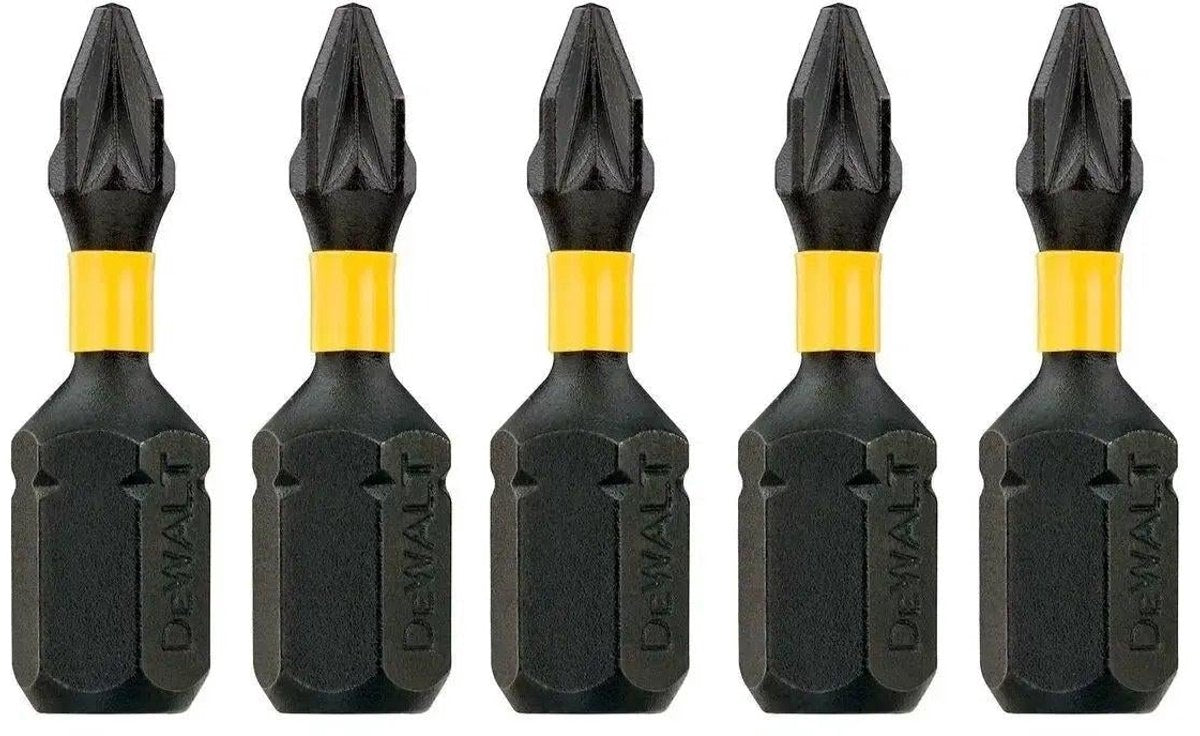 Dewalt dt7386t extreme impact torsion schroefbits pz1 25mm ve=5