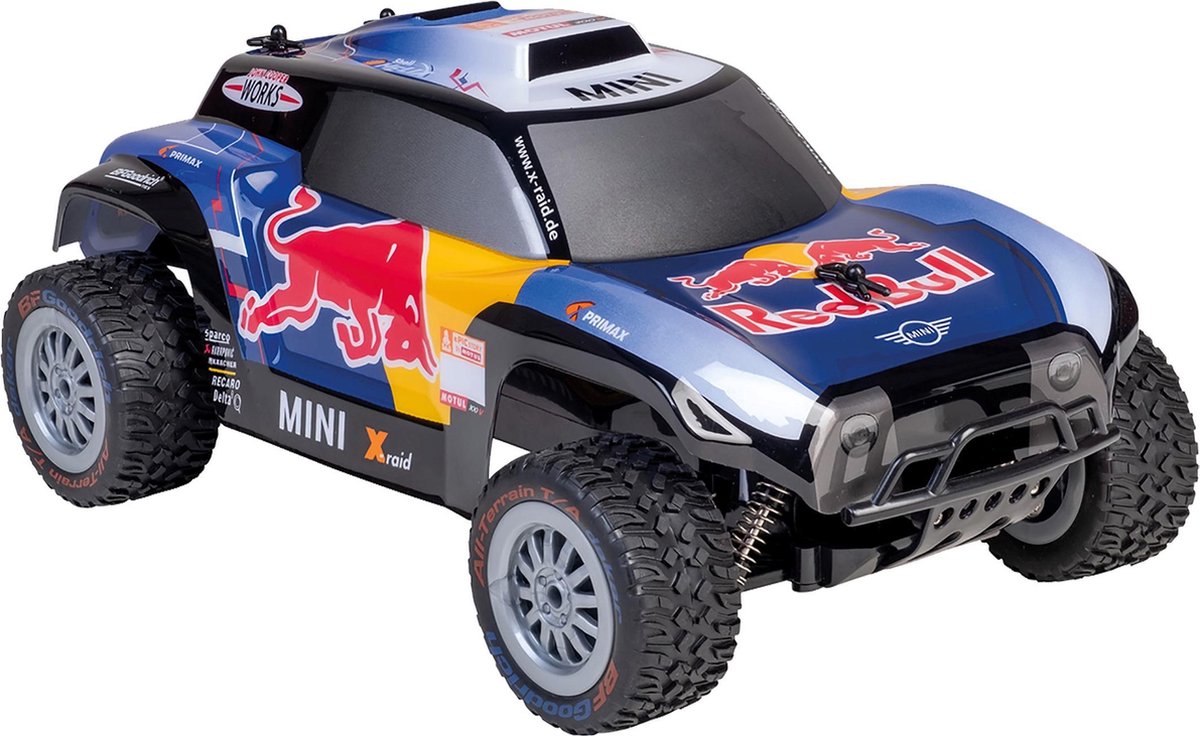 Mini buggy sans marque hp rc x-raid 1:16 red bull 30 cm