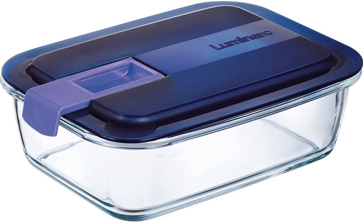 Luminarc easy box - 122cl - rectangular con tapa