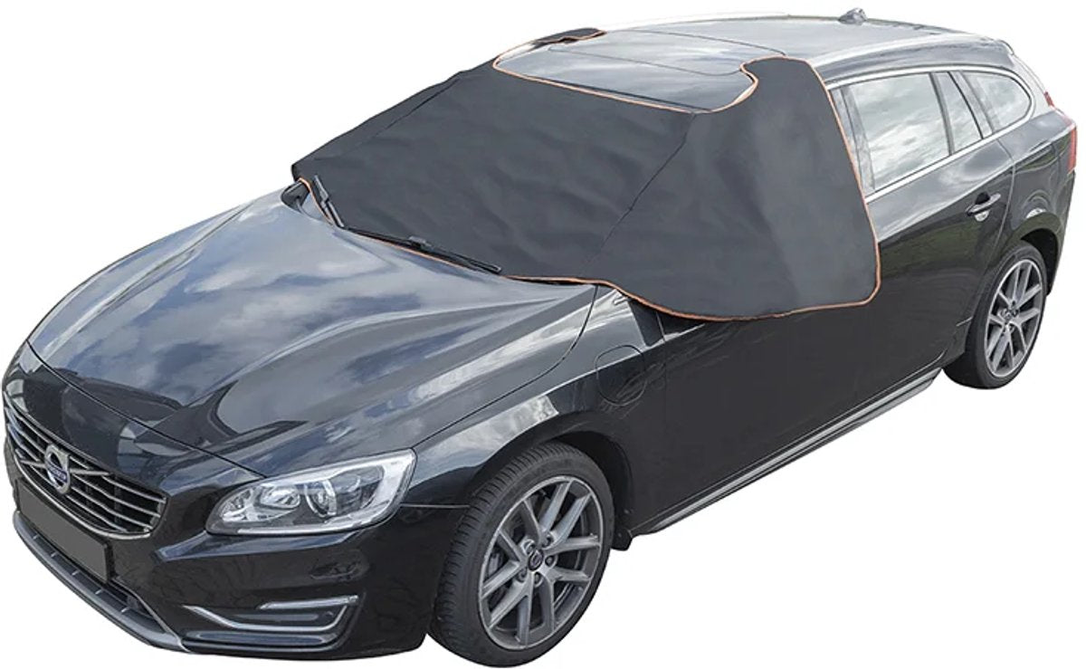 Cover della finestra Proplus 298 x 94 cm con magneti grigio
