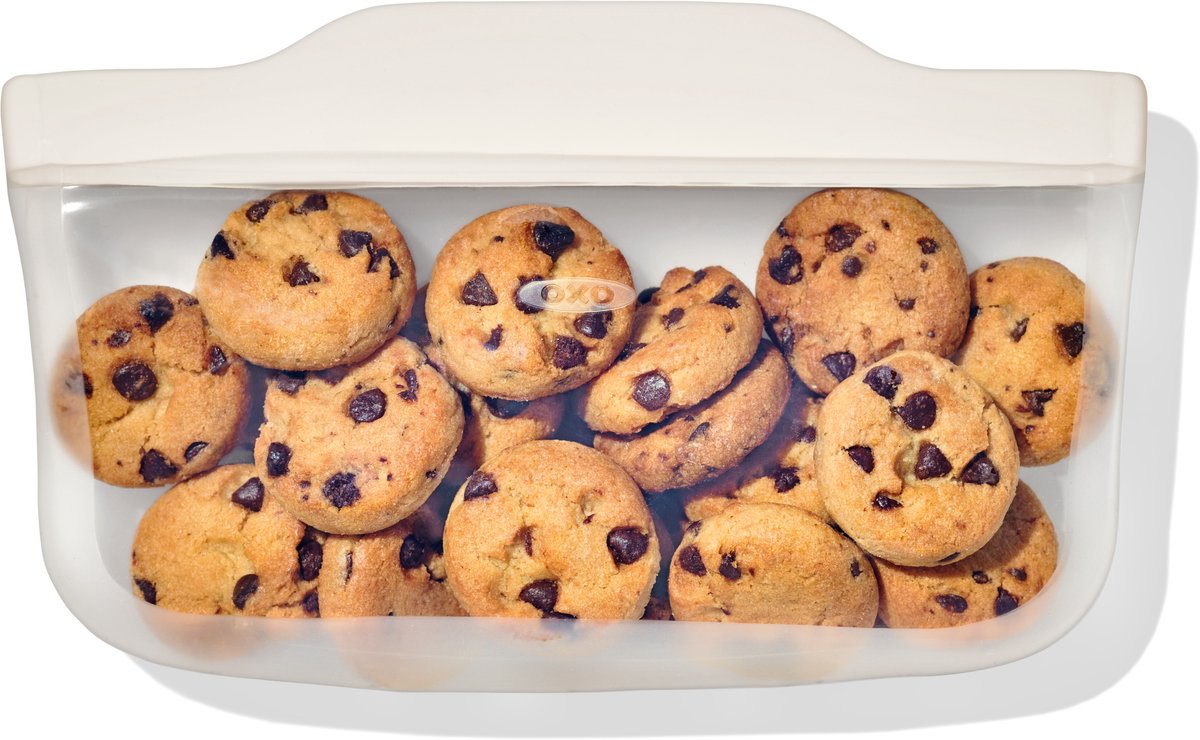Oxo - borsa snack riutilizzabile - 330 ml - silicone