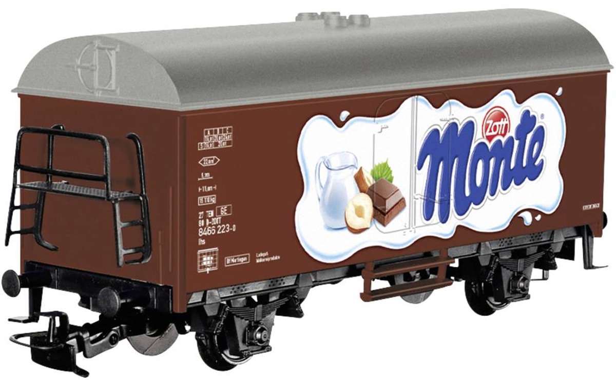 Märklin pone en marcha el vagón frigorífico zott monte