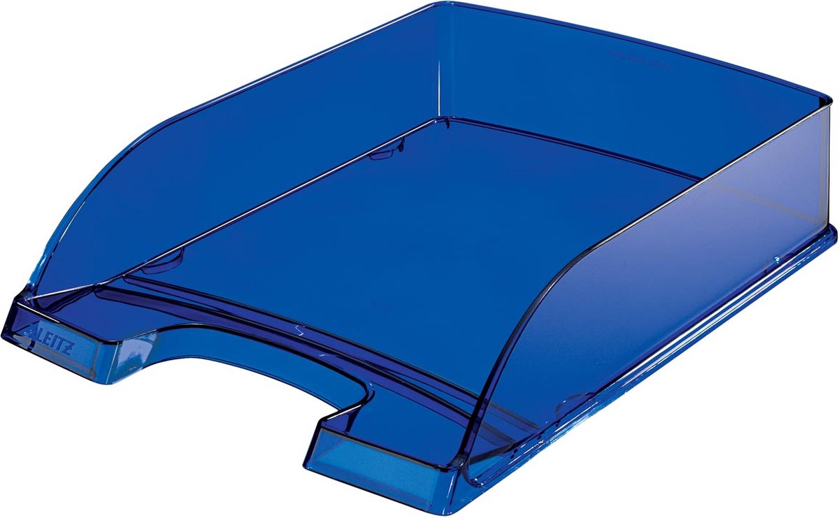 Vassoio per lettere Leitz ® standard 5226, blu trasparente, 5 pezzi