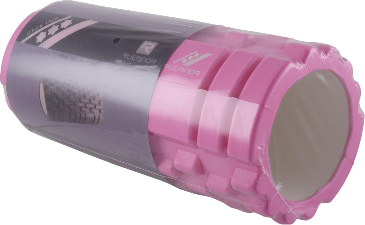 Rucanor - rodillo de espuma - 33,5 x 14 cm - rosa