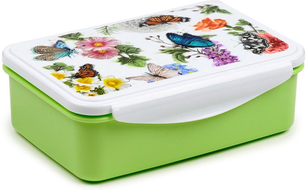 Box per pranzo a farfalla clip farfalla