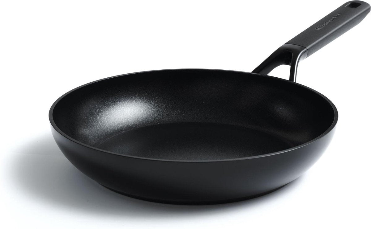 Sartén Kitchenaid classic de aluminio forjado ø20cm - negra - inducción - antiadherente