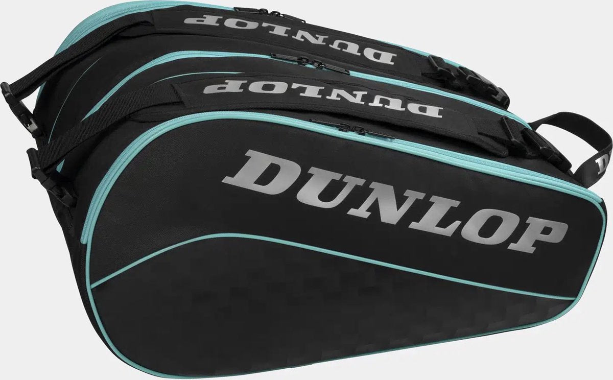 Dunlop - paletero elite - bolsa de deporte unisex - negro verde