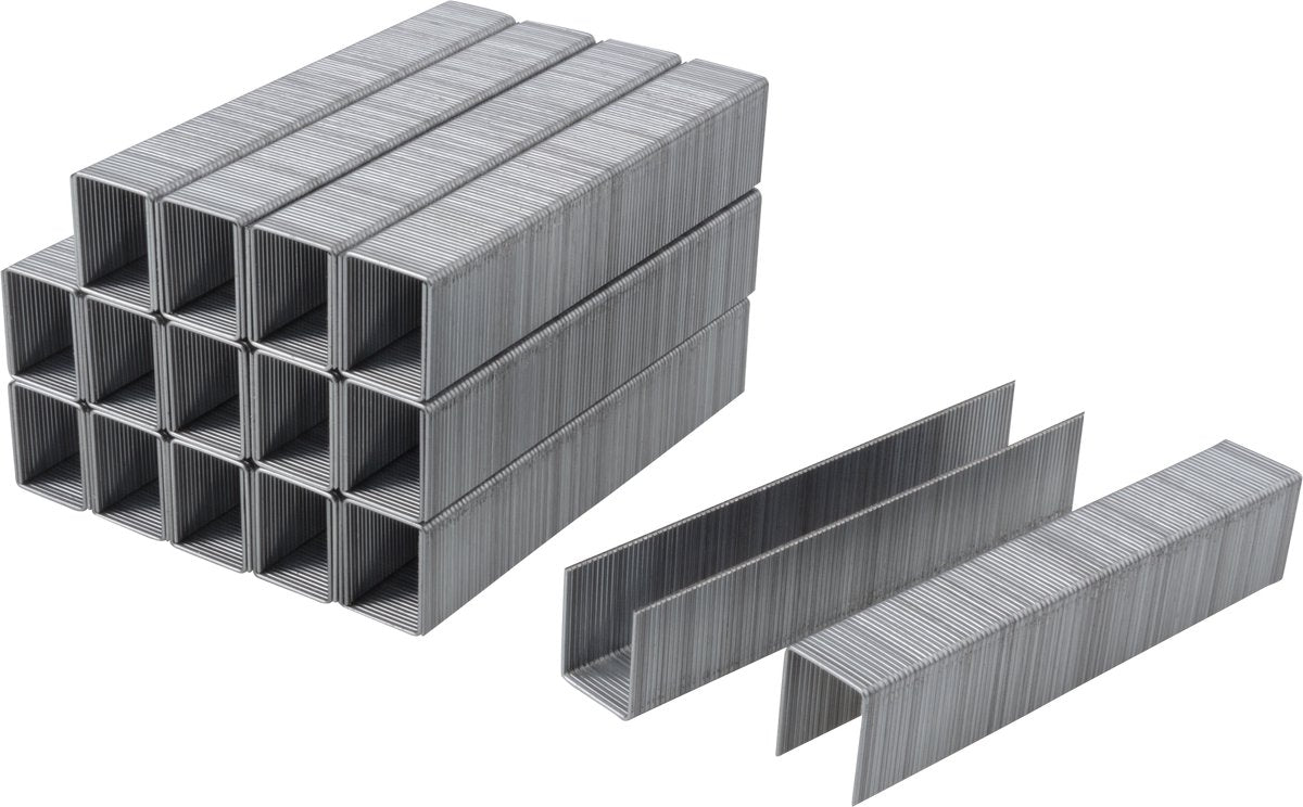 Wolfcraft - graffe tipo 53 per chiodatrice - 3000 pezzi - graffe con dorso largo - acciaio extra duro - tipo 053 - 7047000