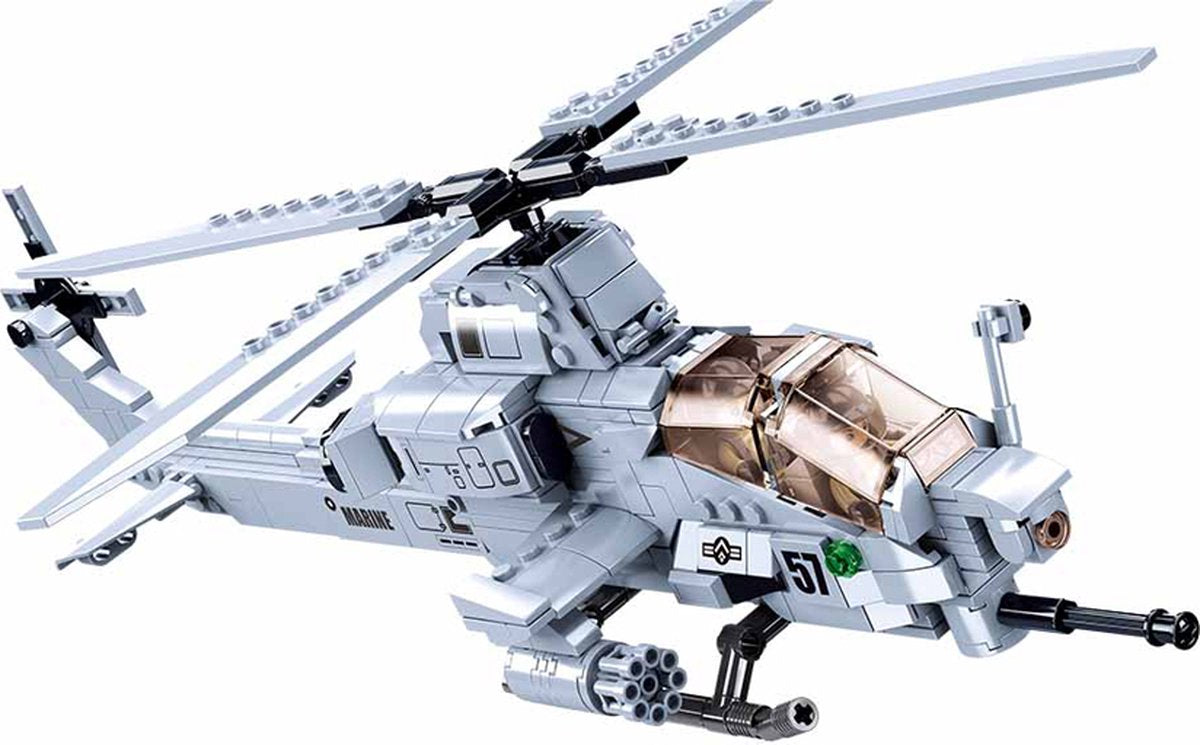 Elicottero d'attacco Sluban modelbricks (m38-b0838)