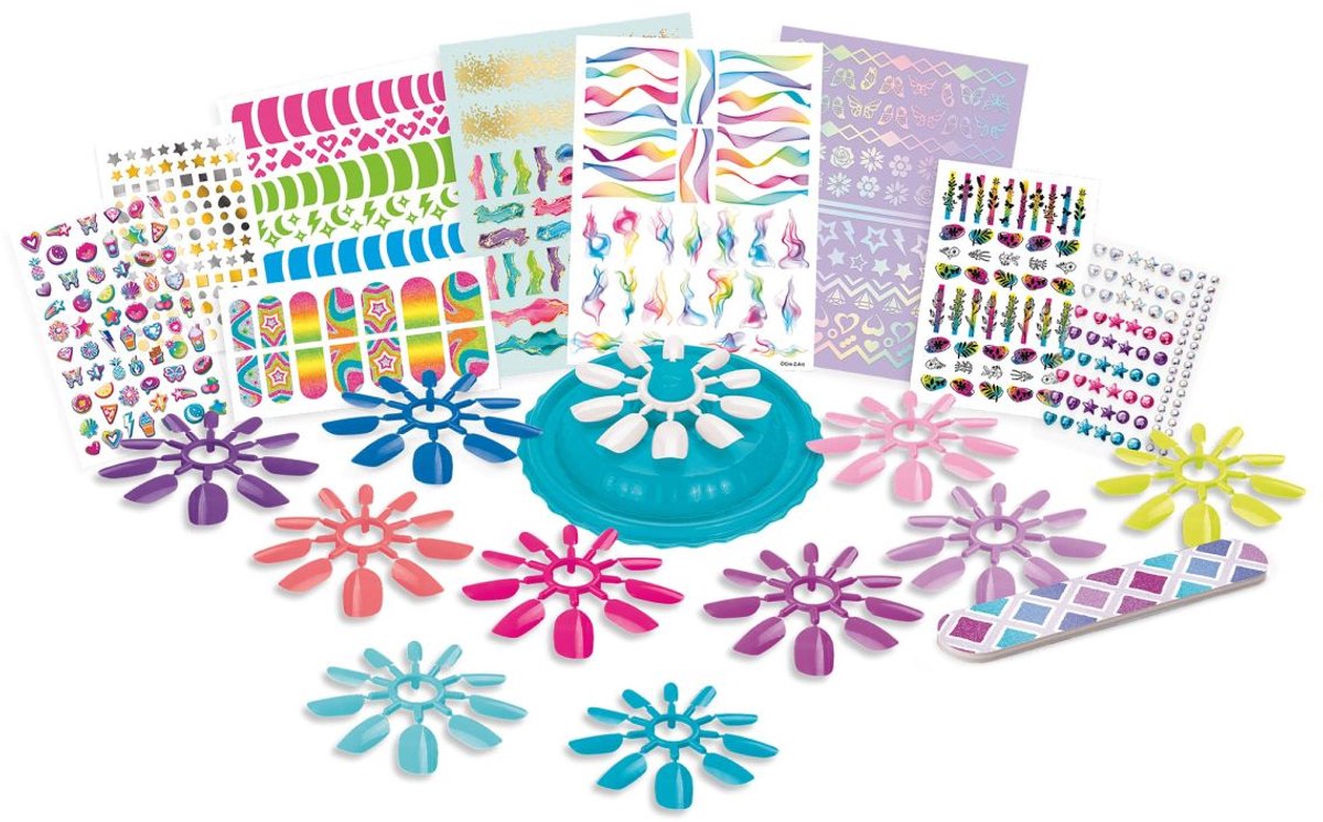 Kit de expresión de uñas de moda Lexibook