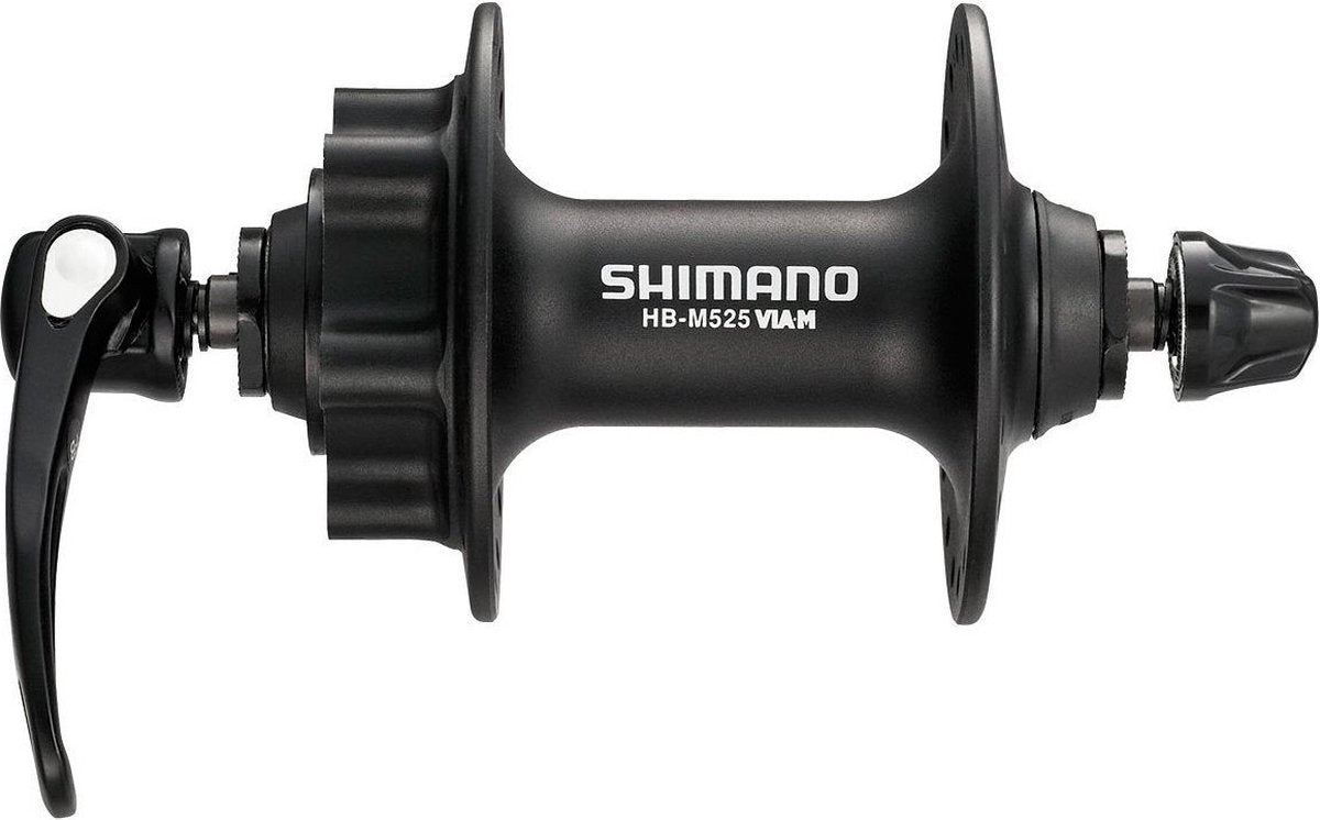 Shimano Fore Hub FH-M525 36 Holeros 6 pernos DISCO DE DISCURSO DE FRENO NEGRO
