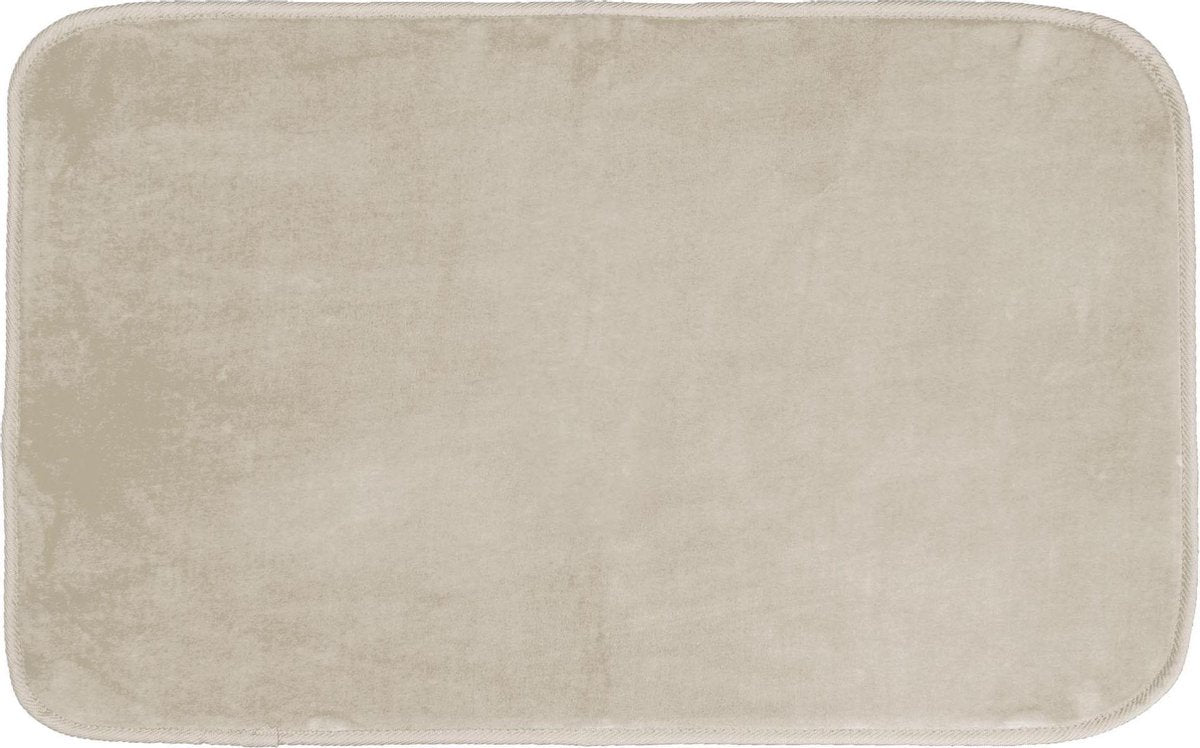Livettti.nl livetti badkamermat toiletmat badmat 45x75 cm - taupe