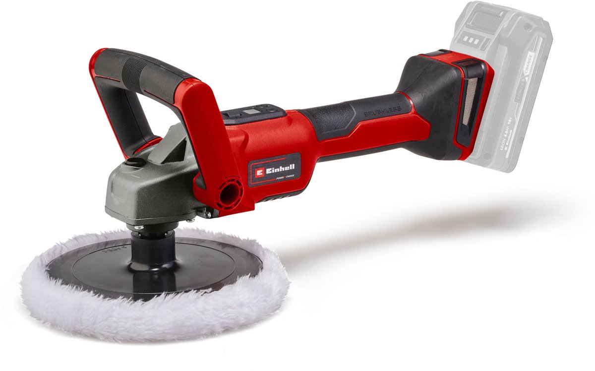Lucidatrice e levigatrice a batteria Einhell CE-CP 18 180 Li E BL Solo - Potenza
