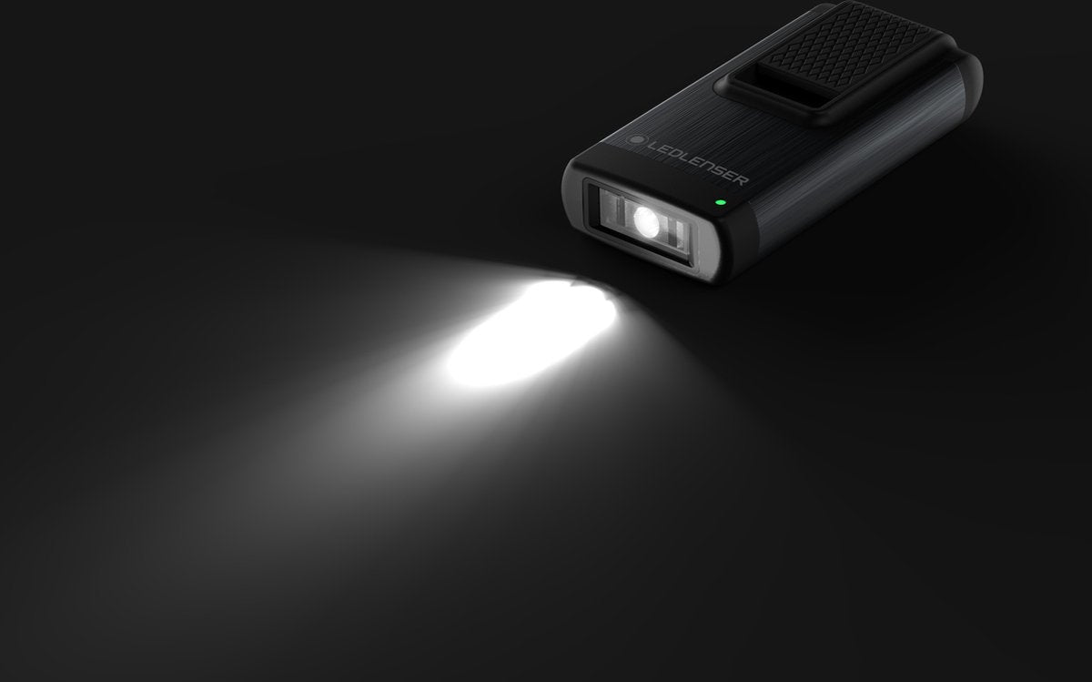 Ledlenser k4r grey - sleutelhanger - oplaadbaar - 120 lumen