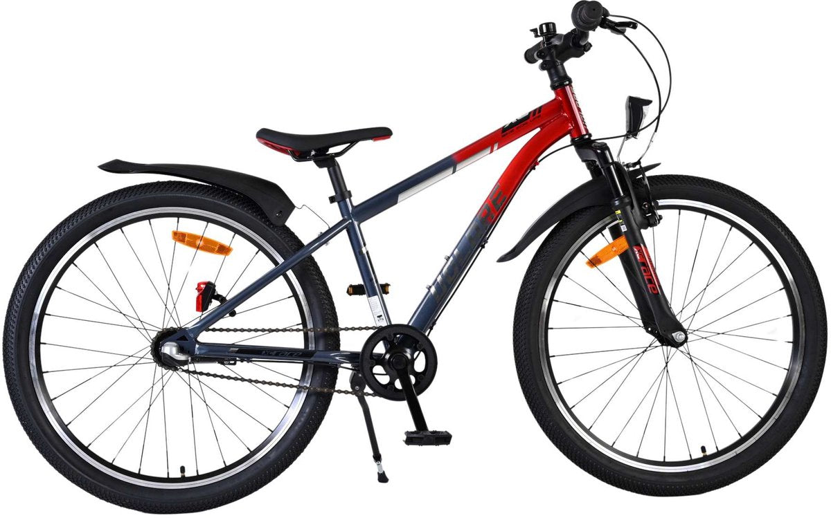 Bicicletta per bambini Volare xc race - 24 pollici - rossa grigia - nexus 3