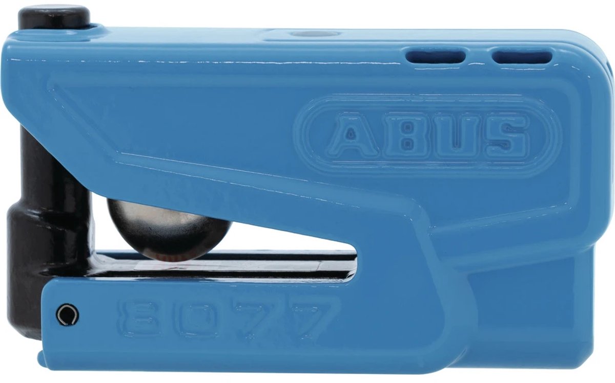 Lucchetto per moto Abus, lucchetto freno a disco con allarme - granit™ detector xplus 8077 2.0 - livello di sicurezza 18 - blu - adatto per moto - scooter