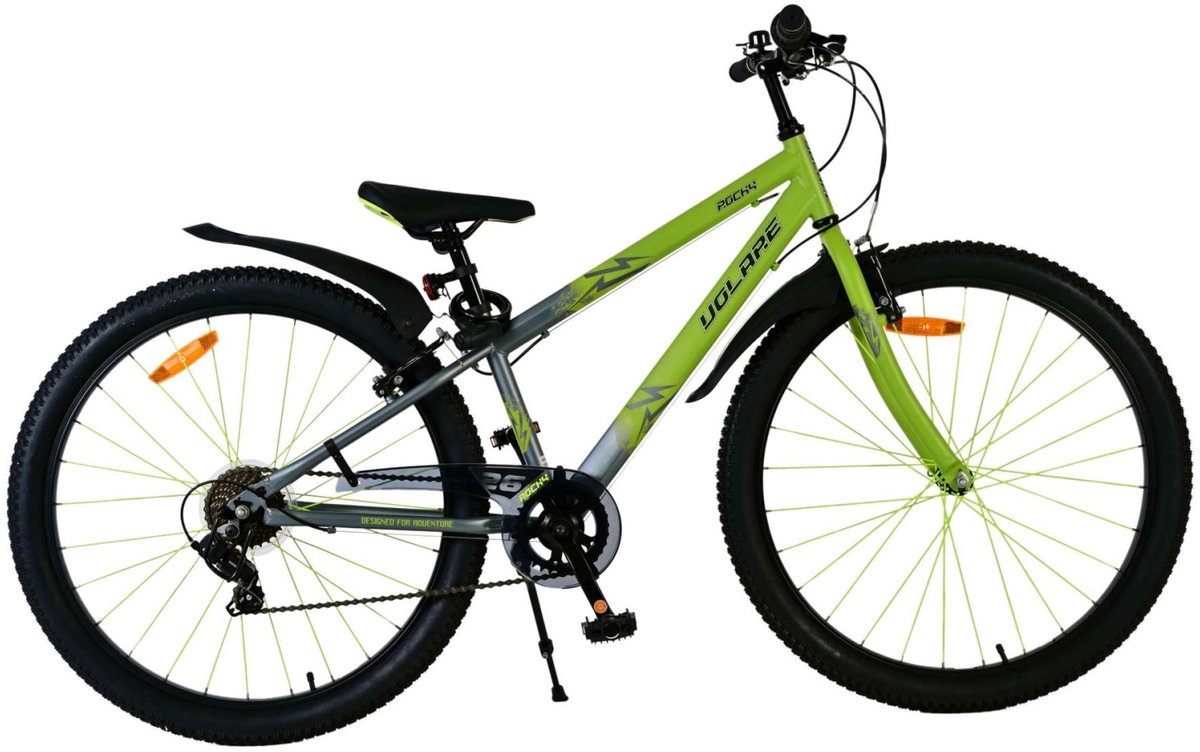 Volare Rocky Children's Bicycle 26 pulgadas - Verde - 7 engranajes