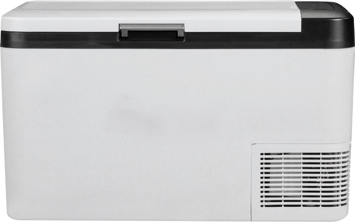 Steamy -e single zone elektrische compressor koelbox - 26 liter - 12v en 230v - voor auto en camping - wit