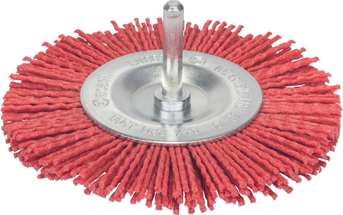 Cepillo de disco Bosch 6mm 75, nailon 1.1