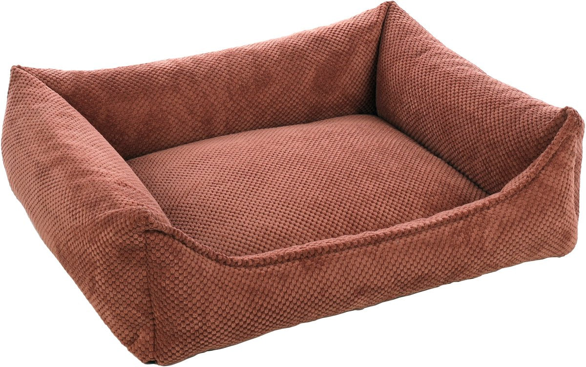 Flamingo reno - cesta perros - cesta reno rectangular + cremallera rosa salmón 80x67x22cm - 1ud - 138678 - 1ud