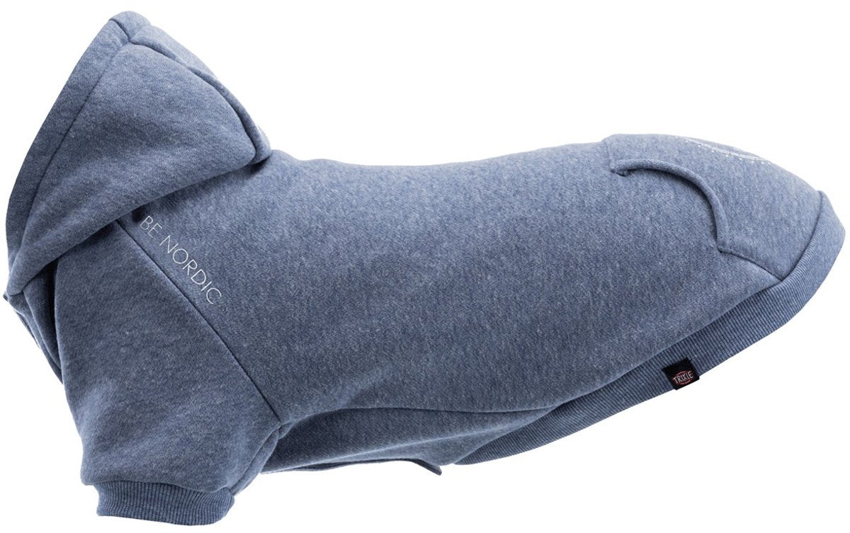 Trixie be nordic perro suéter con capucha flensburg azul 50 cm