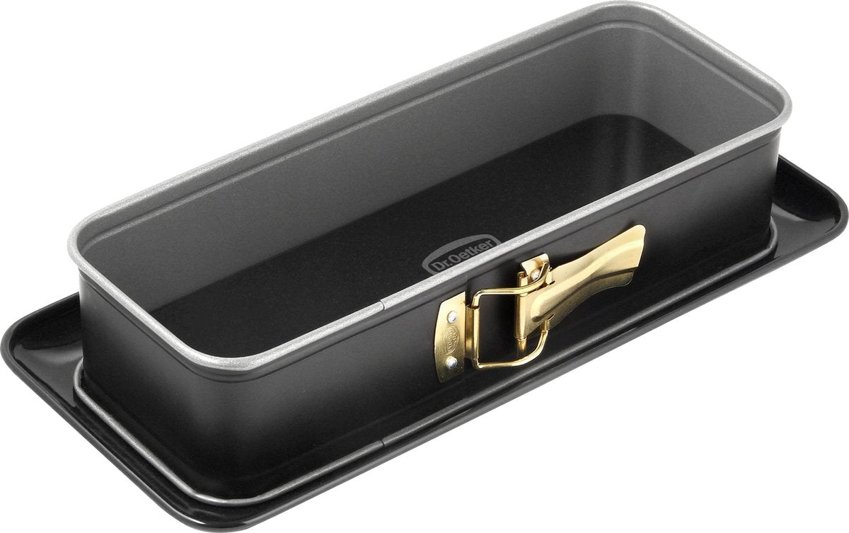 Dr. oetker molde desmontable 'kreativ' - rectángulo - 30x12x7 cm -