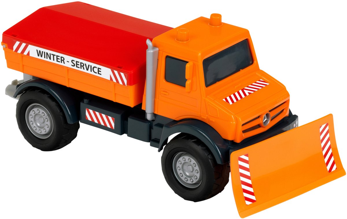 Klein Toys - mercedes-benz - servizio invernale unimog - per interni ed esterni - scala 1:24