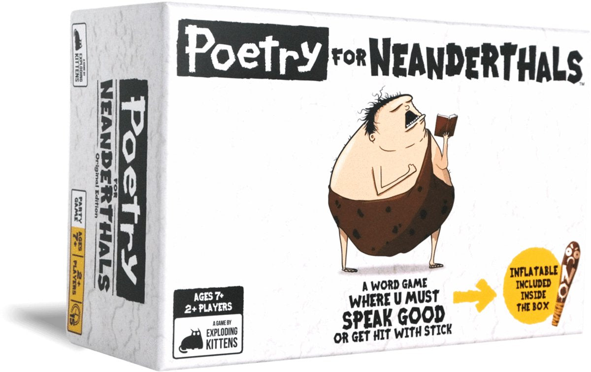 Poesia dei gattini che esplodono per i neanderthal - gioco di carte inglese