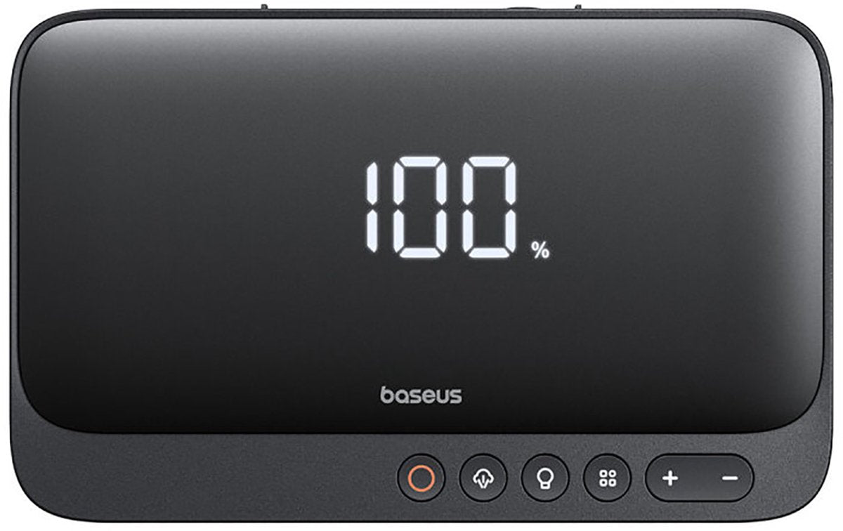 Serie Baseus Super Energy - Avviatore di emergenza - Compressore 600a - 6000mAh - Nero