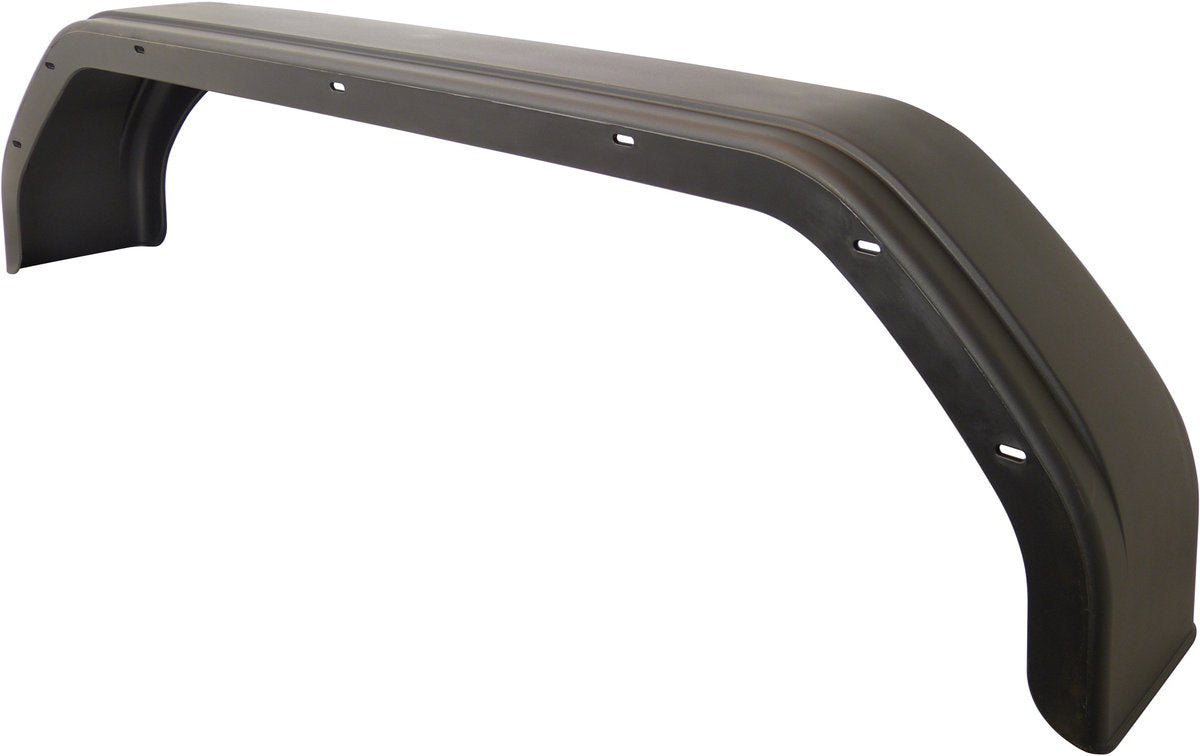 Parafango in plastica Carpoint per asse tandem 13-14 pollici nero