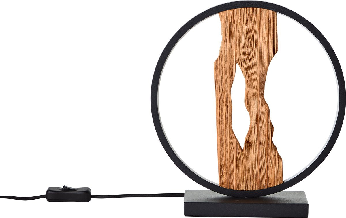 Brilliant chaumont - lámpara de mesa - LED 7,5w 3000k - madera negra