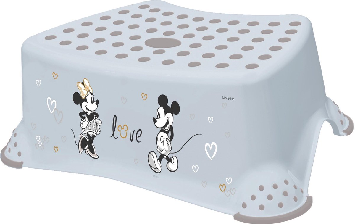 Taburete Keeper Mickey Mouse - azul nublado - para aprender a ir al baño y cepillarse los dientes
