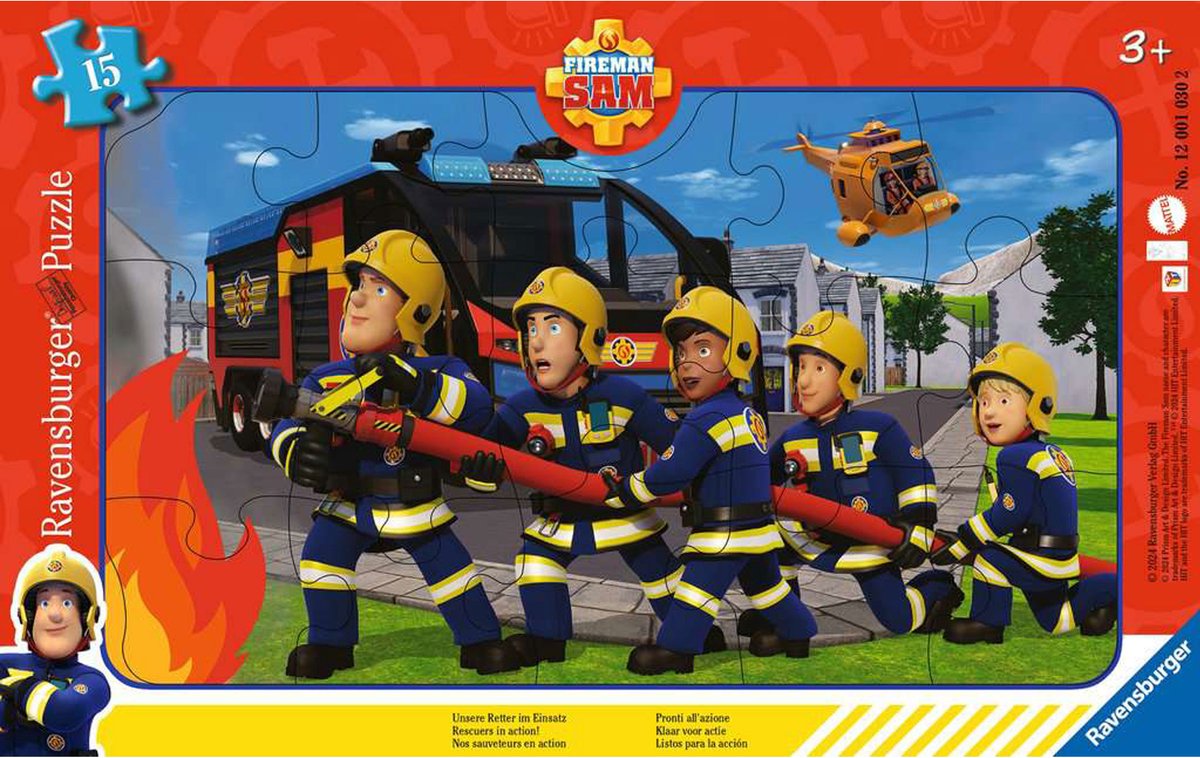 Ravensburger 12001030 legpuzzel 15 stuk(s) stripfiguren
