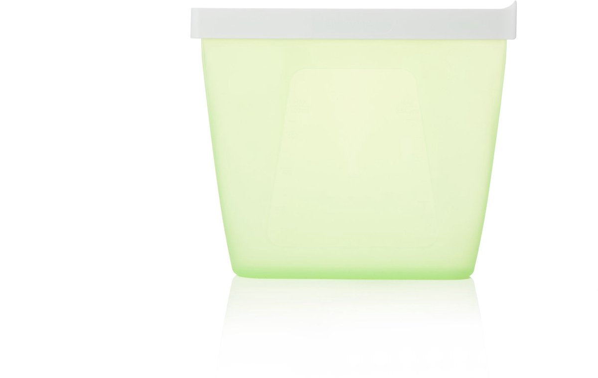 Human gear - gopouch - herbruikbaar - opbergzakje - lekdicht - medium - green