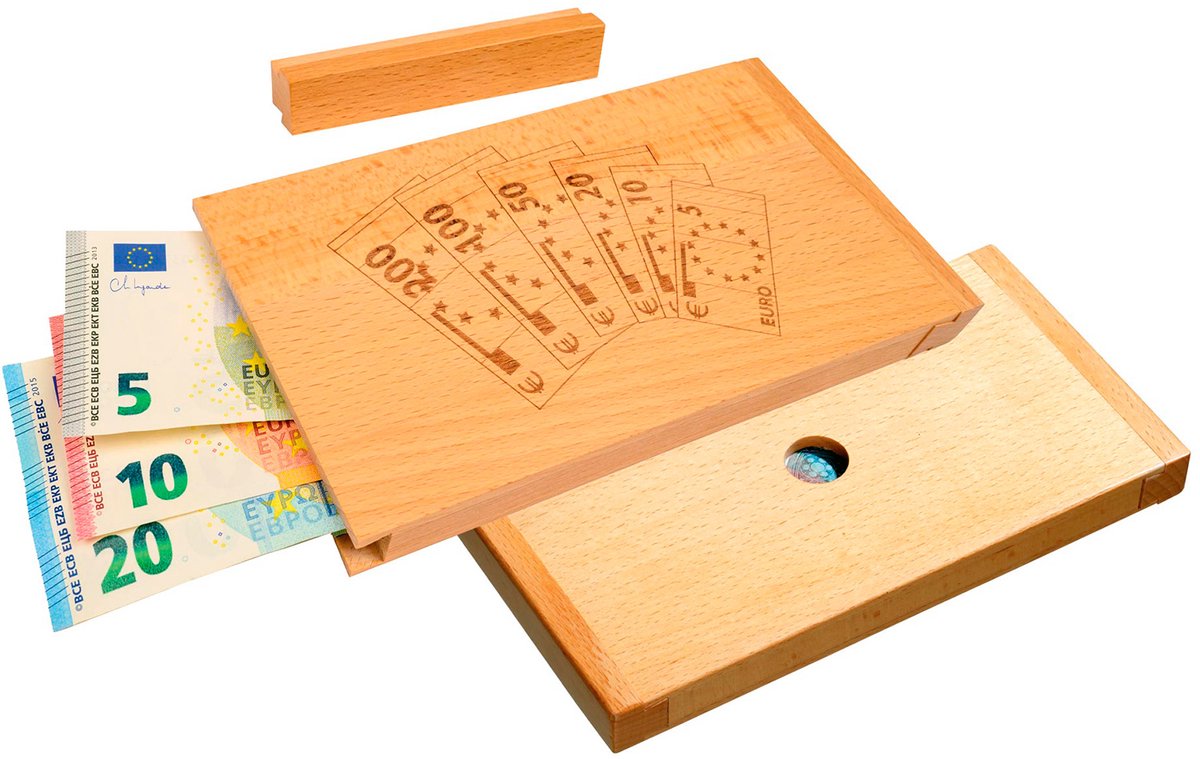 Puzzle della cassaforte per soldi di Philos.