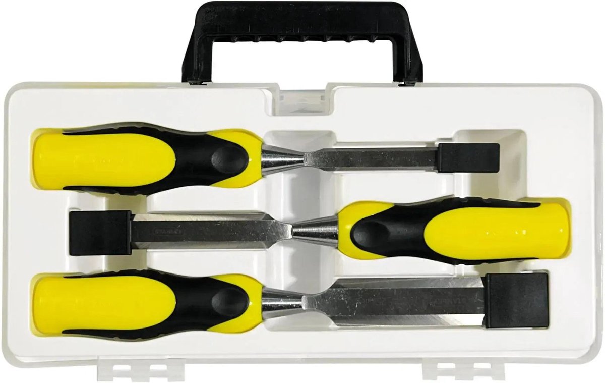 Set scalpelli Stanley Dynagrip 3 pz. (10.15.20mm) - 2-16-887