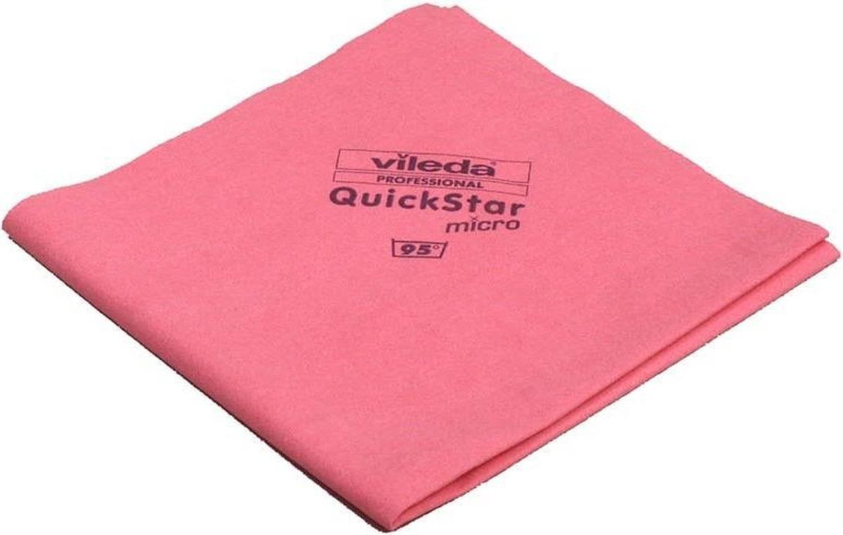 Vileda Quickstar Micro Rosso 5 Pezzi