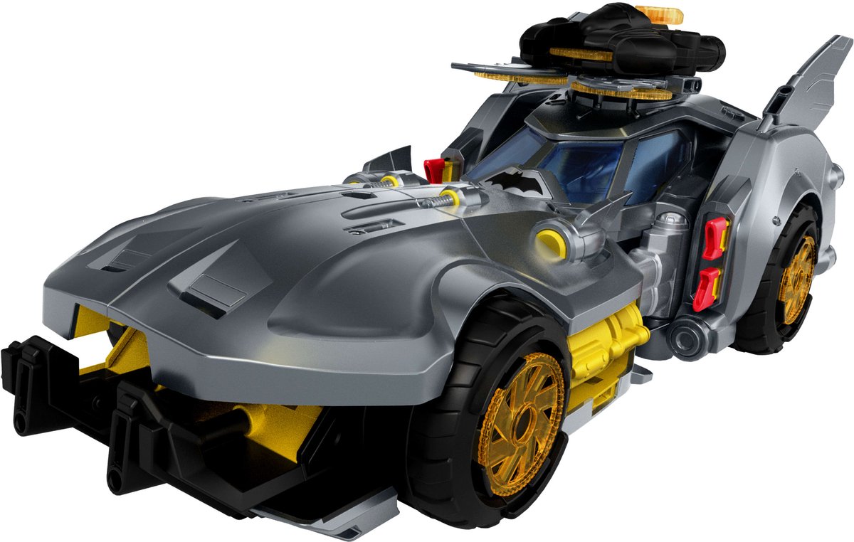 Batmobile Mattel DC Premier - con cannone Bat-drone e proiettili