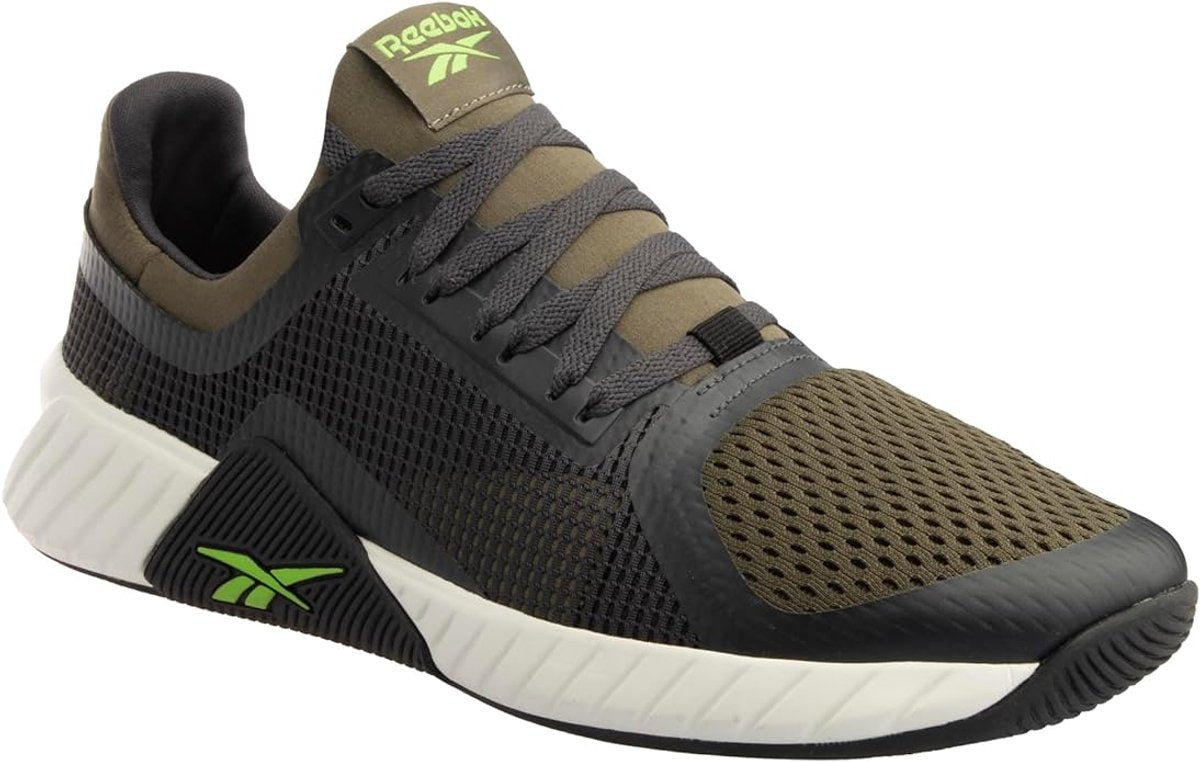 Scarpe sportive da uomo Reebok Flip Charge Grape Leaf Jet Black Lime - nere - verdi