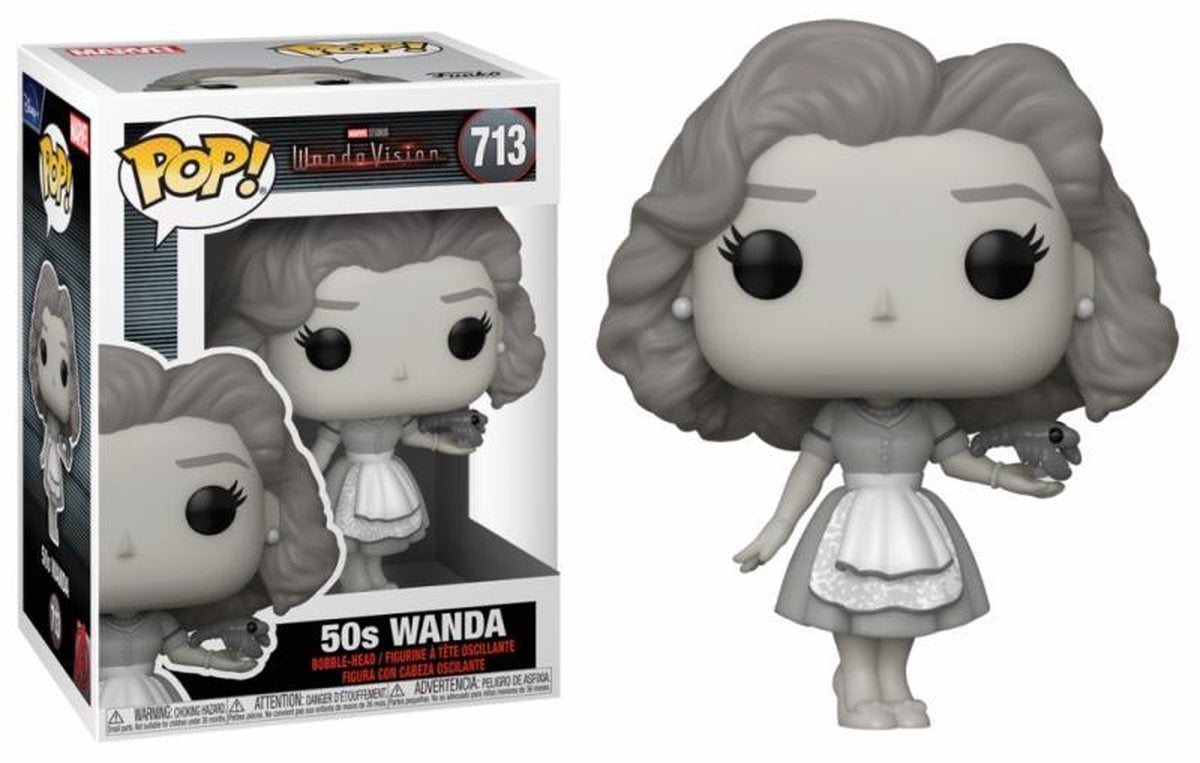 Funko! pop - vinile - marvel wandavision - wanda anni '50 (52042)