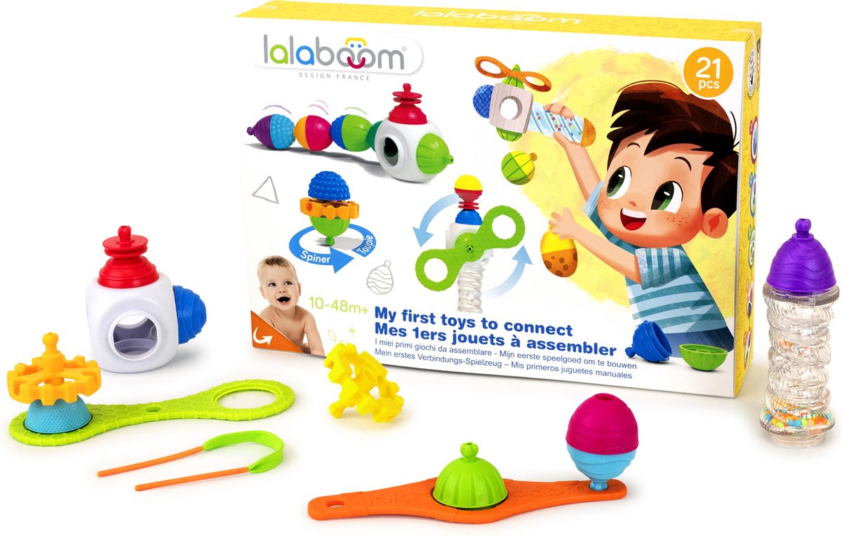 Lalaboom - il mio primo set da costruzione - 20 pezzi