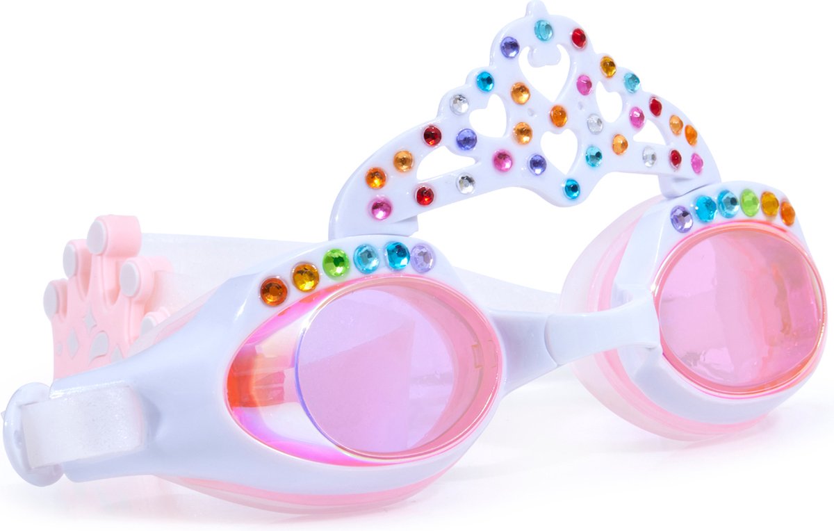 Bling2o gafas de natación niños - corona de princesa - gafas de buceo - antivaho - protección UV - rosa